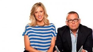 Kathryn Robinson and Paul Henry hosts of Breakfast