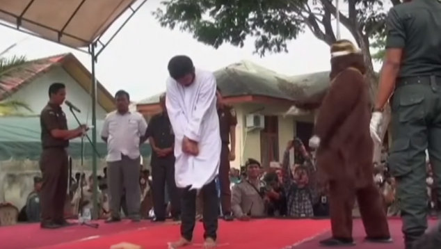 Two Indonesian Men Flogged In Public In Aceh For Gay Sex OUTInPerth