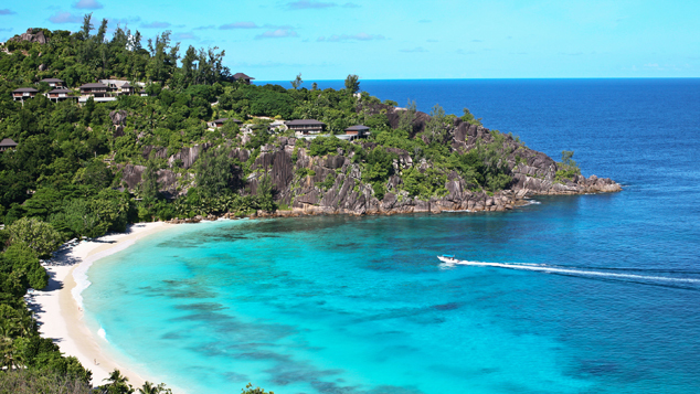 Petit Anse on the island of Mahé