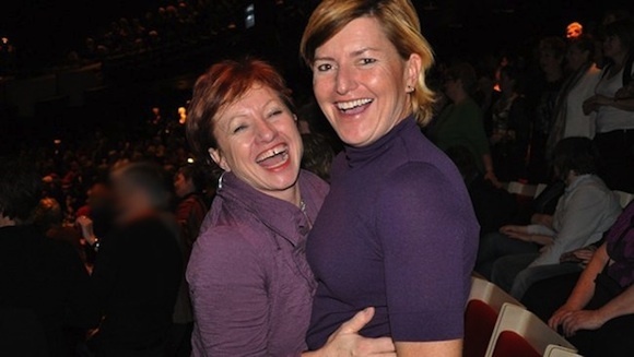 Virginia Edwards and Christine Forster