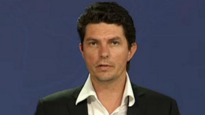 Senator Scott Ludlum at a press conference earlier today.