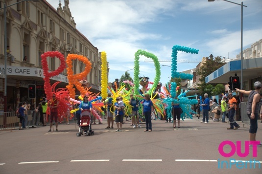 NOV Pride Parade in the daylight