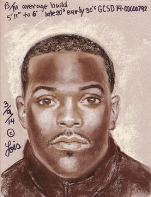 Police have released this sketch of a potential suspect