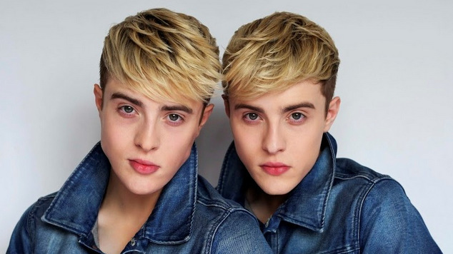 OK Jedward may not be gay, but their camp as, and we loved chatting to them. 