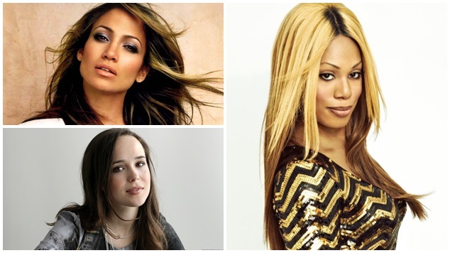 GLAAD Awards Ellen Page Jennifer Lopez Laverne Cox