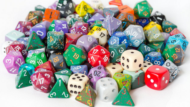 dice dungeons and dragons