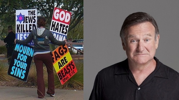 Westboro Baptist Church Robin Williams