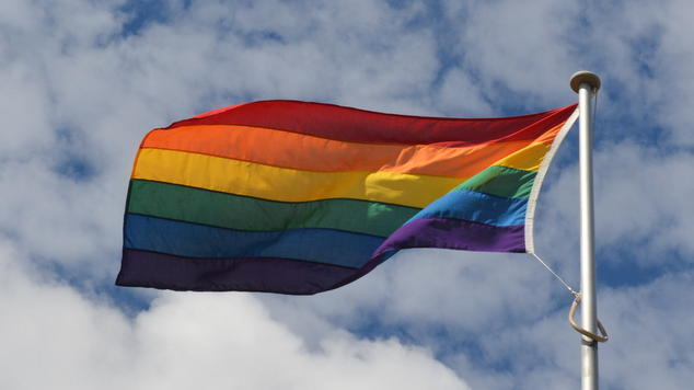 Curtin Rainbow Flag