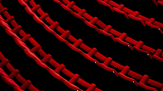 Empty Theater Chairs