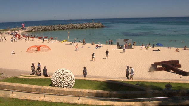 Cottesloe Sculpture Beach Sea