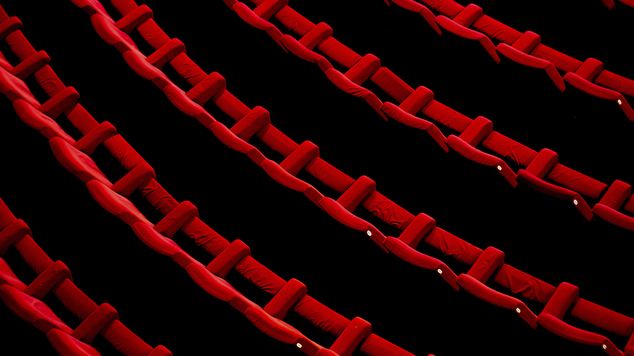 Empty Theater Chairs