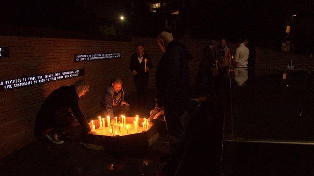 candle vigil HIV AIDS