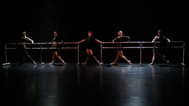 Jayne Smeulders, Melissa Boniface, Andre Santos, Victoria Maughan and Meg Parry in To The Pointe. Photo by Emma Fishwick