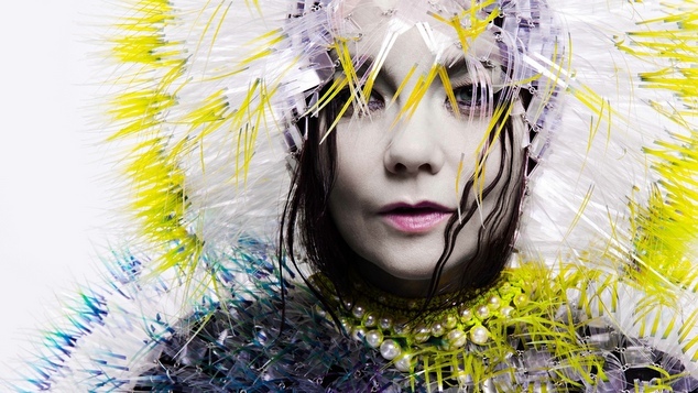 Björk photographed for her 2015 album, Vulnicura.