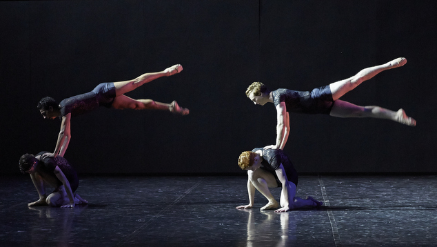 Dancers of West Australian Ballet performing In Black in Five by Night Ballet at the Quarry. Photo Sergey Pevnev-001