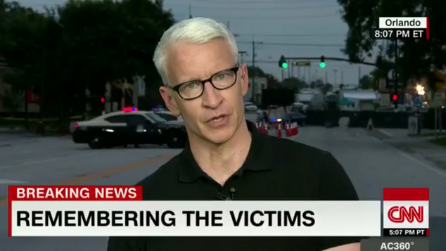 Anderson Cooper Orlando Shooting Coverage
