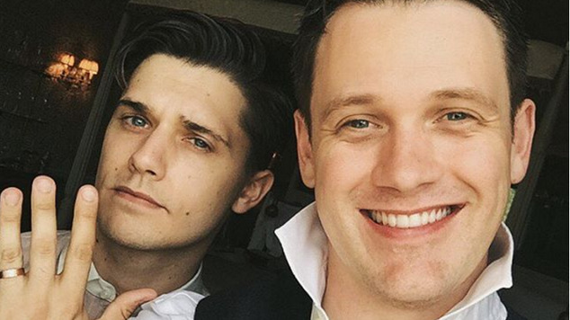 Michael Arden and Andy Mientus
