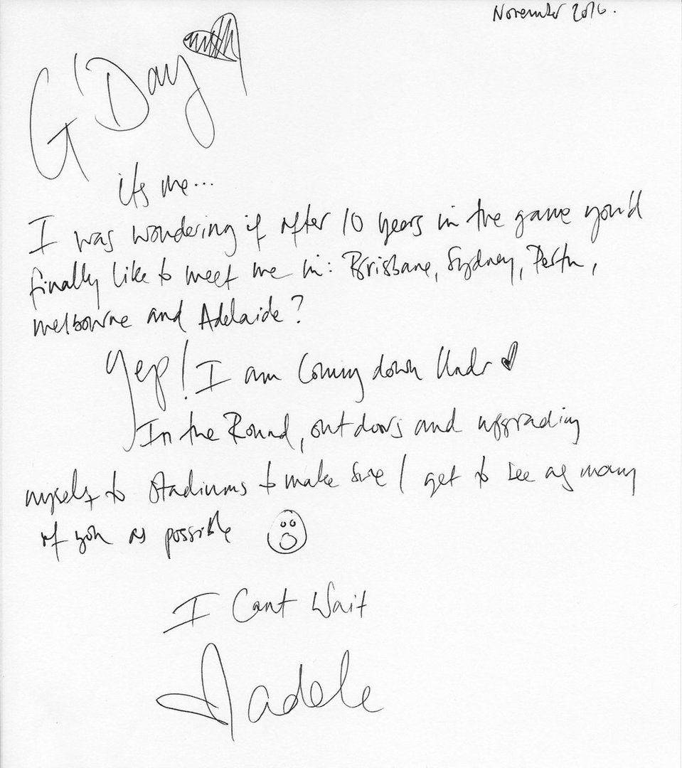 Adele Note