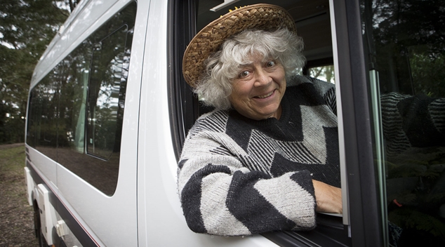 miriam margolyes road trip