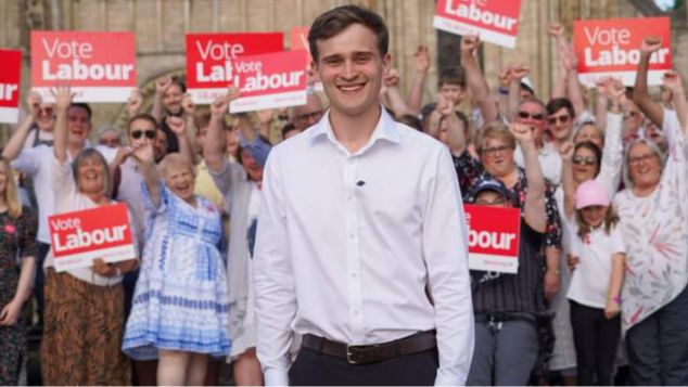 The UK's newest MP is 25-year-old gay man Keir Mather - OUTinPerth