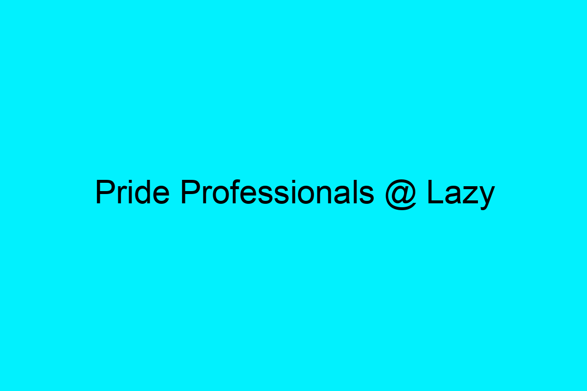 Pride Professionals Lazy Susan's Comedy Den, upstairs at the Brisbane