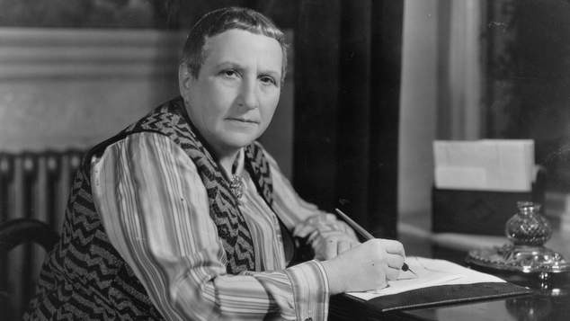 On This Gay Day | Author Gertrude Stein was born in 1874