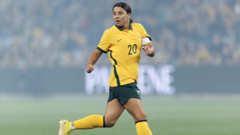 Sam Kerr arrives at London court as four day trial gets underway