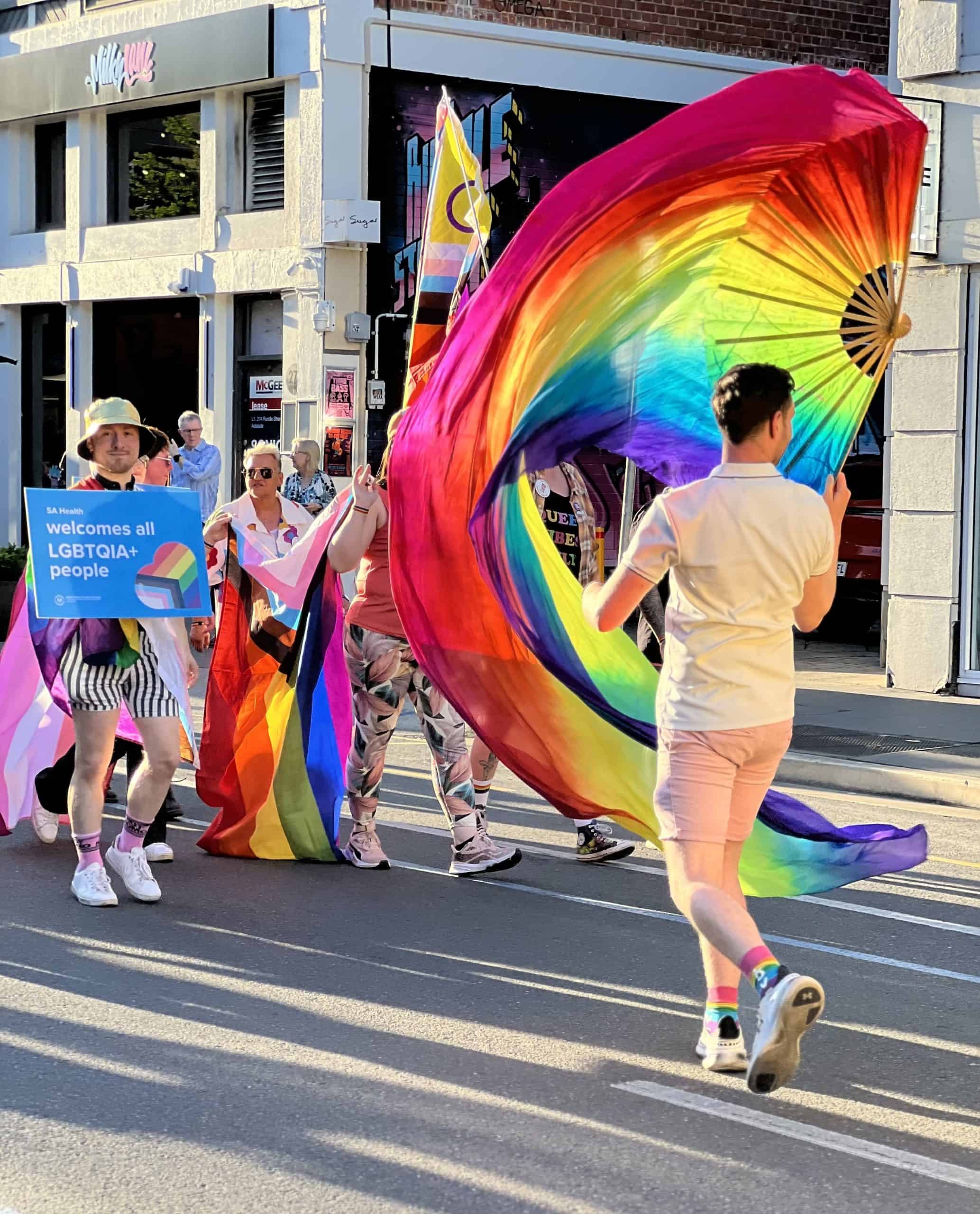 Adelaide Pride filled the streets with colour
