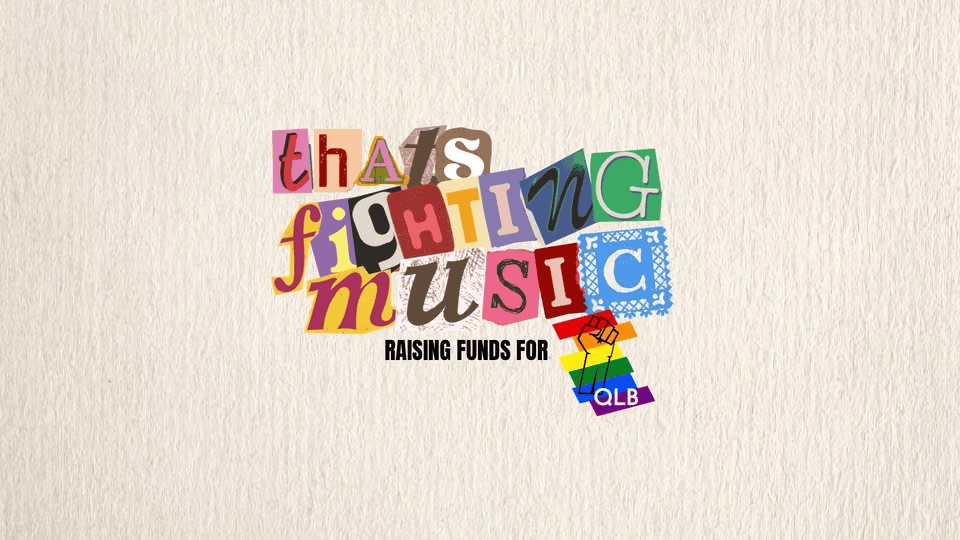 That's Fighting Music, fundraiser gig for QLB